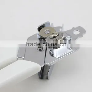 White Handle Nice Design Multifunction Manual Can Bottle Opener thumbnail-4
