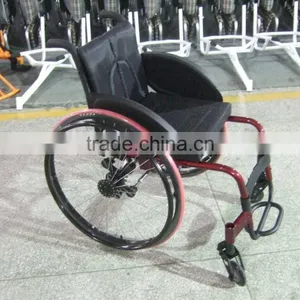 China Supplier Rehabilitation Therapy Supplies Ourdoor Lightweight Manual Sports Leisure&sports Wheelchair TOPMEDI thumbnail-1