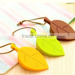 Creative Leaf Shape Silica Gel Door Stop, Prevent Clip Hand Exit Card, Three-dimensional Hanging Door Stop thumbnail-1