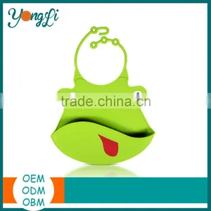 Eco-Friendly Cheap Custom Adult Silicon Baby Bib thumbnail-1