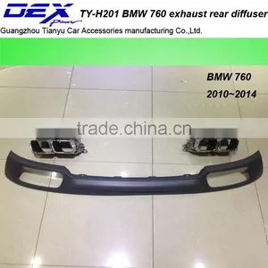 Auto PP Exhaust Rear Diffuser for B~MW 760 thumbnail-1