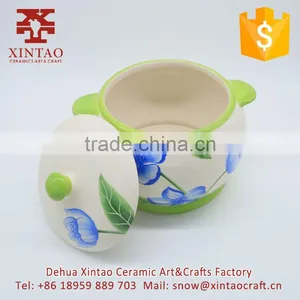 Tableware Decorative Handmade Ceramic Honey Jar With Lid thumbnail-2