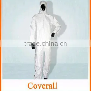Elastic Cuffs or Knitted Cuffs Breathable and Comfortable Coverall Single Use thumbnail-4