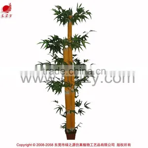 2015 Customized Artificial Large Tree Bonsai Bamboo Leaves Potted Bamboo Tree thumbnail-1