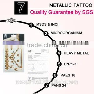 2017 Fashionable Design Waterproof Body Temporary Tattoo thumbnail-4