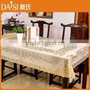 Vinyl Lace Tablecloth Roll Vinyl Fabric Tablecloth Tablecloth Factory thumbnail-5