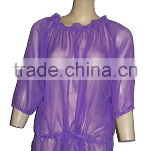 Chiffon Plain Tunic thumbnail-1