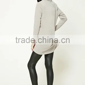 OEM Winter Women Fashion Long Sleeve Ladies Cardigan Brushed Shawl Collar Cardigan Wholesale thumbnail-4