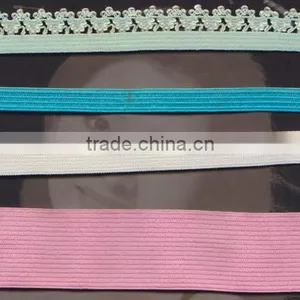 Wholesale Knitted Elastic Webbing Bra Straps for Underwear and Panty thumbnail-1