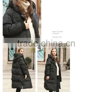 Winter Feather Down Padded Jacket Fashion Stylish Warm Jacket for Women thumbnail-1