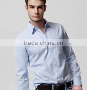 100% Cotton,Fashion,Business Men's Shirt BSRT0076 thumbnail-1