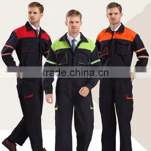 Wholesale 2015 Lastest Coverall Auto Beauty Factory Worker Uniform thumbnail-1