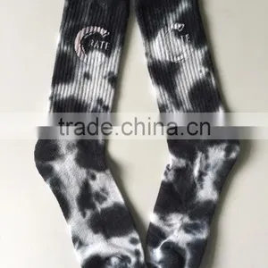 Men Cotton Weed Tie Dye Socks thumbnail-2