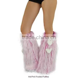 Fur Fluffy Fluffies Leg Warmers Adult Size 0 thumbnail-1