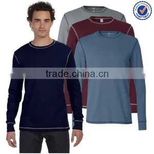 Good Quality Cheap Cotton Softtextile Plain T-shirt thumbnail-1