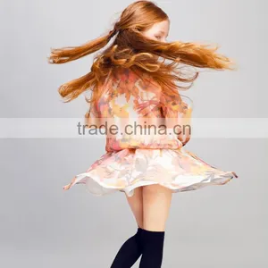 Stock Available! COOL KID ZONE 2016 Fashion Kids Autumn Clothes Girl Dress Suit 4 to 14 Years Old Kids Girl Autumn Dress thumbnail-6