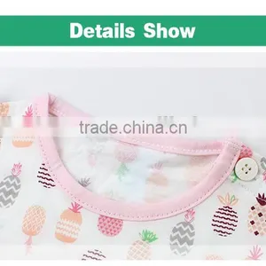 Short Sleeve Pineapple Pattern Baby Clothes Set Wholesale High Quality Children Clothes Set thumbnail-3