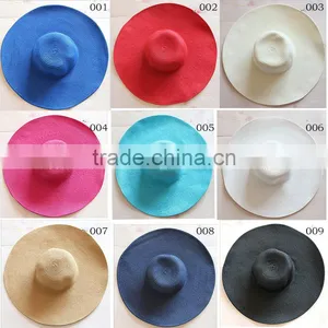 Wholesale Beach Monogrammed Women Summer Floppy Hat thumbnail-1