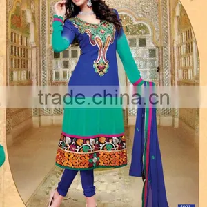 Ladies Anarkali Suits thumbnail-4