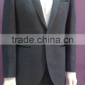 MEN'S SUITS/ DRESS SUITS/ FASHION SUITS/ ONE BUTTON SUITS thumbnail-1