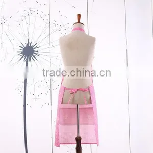 Advertising Promotional Gifts Small White Rabbit Kitchen Apron Custom Anti - Foupler Peach Skin ad Custom Gift Aprons thumbnail-3