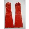Supply Red PVC Coated Gloves Intelrock Liner 60cm thumbnail-3