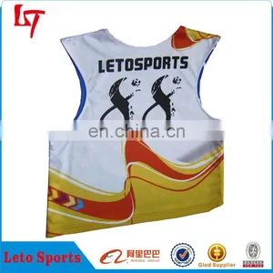 New Style Reversible Lacrosse Jersey/Cheap Custom Lacrosse Pinnies/ Wholesale Best Quality Lacrosse Uniform thumbnail-4