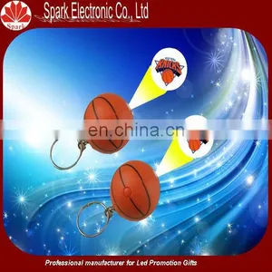 LED Basketball Key Tag,basketball Keyring,led Bastetball Key Chain/holder thumbnail-1