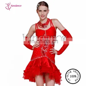 Latin Dress Professional Belly Dance Costume L-1365 thumbnail-1