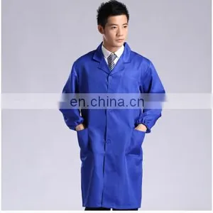 Hot Sell Esd Blue Antistatic Work Smock thumbnail-2