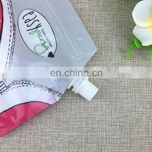 Factory Cheap Price Squeeze Refillable Plastic Food Packaging Pouch /Reusable Spout Pouch Liquid Bag for Baby and Kids thumbnail-2