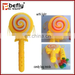 Chinese Jelly Bean Candy With Toy Plastic Lighting Rattle Drum thumbnail-3