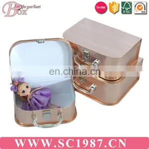 Mini Paper Cardboard Toy Suitcase Boxes thumbnail-4