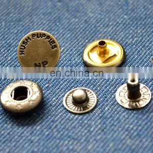 Garment Brass Material Fashion Metal Snap Button thumbnail-1