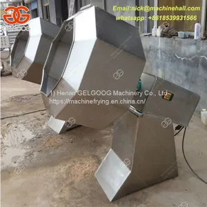 Automatic Stainless Steel Snack Seasoning Machine/Fried Potato Chips Seasoning Machine/CE Certificate Mixing Machine thumbnail-3