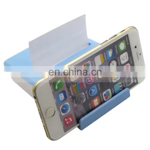 Advertising Creative Sticky Note Storage Memo Box With Phone Holder thumbnail-1