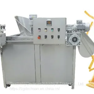 Pet Food Processing / Bird Food / Dog Food / Fish Food / Cat Food Processing Machinery/Automatic Electric Heating Fryer/Frying Machine/The Deep Fryer thumbnail-1