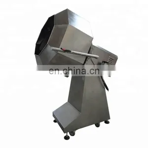 Automatic Snack Food Coating Sugar Honey Chocolate Coated Peanut Making Machine Price thumbnail-4