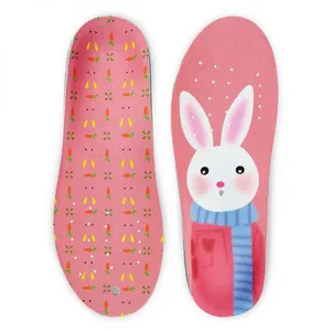 Kids Comfort Arch Support Cork Insole for Flat Feet Plantar Fasciitis Feet Pain Relief Sole for Children thumbnail-3