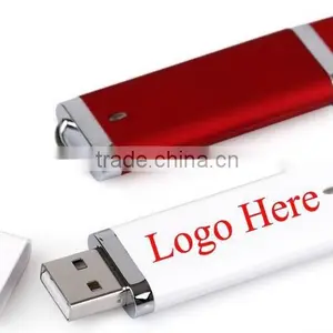 Plastic USB Pendrive 2015 OEM Logo /8gb USB Flash Drive Gift thumbnail-1