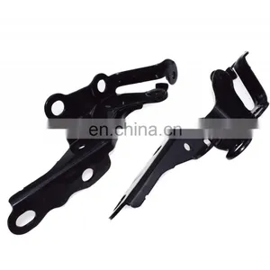 New Pair Driver & Passenger Side Hood Hinge Set 2 For 03-08 Toyota Corolla Matrix thumbnail-2