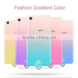 MOFi Original Gradient Color TPU Soft Case for OPPO F1 Plus, Mobile Phone Lanyard Pouch Slim Silicone Back Cover for OPPO R9 thumbnail-6