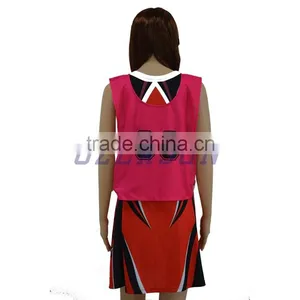 Fashion Women Custom Sublimation Netball Uniforms/cheerleading Uniform thumbnail-3