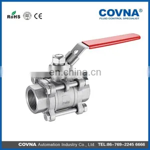 COVNA 3/4 Inch 2 Way PVC Plastic True Union Compact Handle Ball Valve for Water thumbnail-3