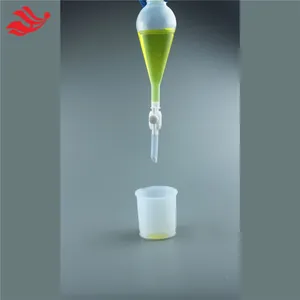 Laboratory FEP Lab Supplies Teflon Funnel Anti-corrosion 250ml Separatory Funnel thumbnail-2