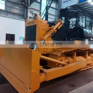 HAITUI Brand 220hp Swamp Crawler Bulldozer HD22S With Wetland Widen Track thumbnail-3