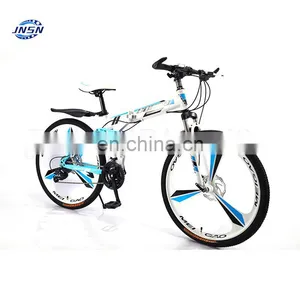 Factory Direct Sales of High Quality Folding Mountain Bike Bicycle 20/24/26 Inch Variable Speed Dual Disc Brake Adult Bicycle thumbnail-5