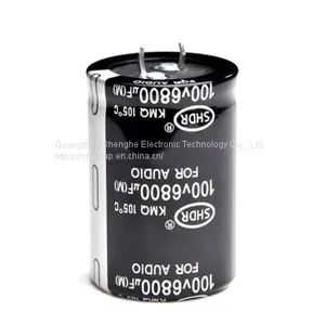 Electrolytic Capacitors Horn Capacitor 6800UF100V Super Aluminum Electrolytic thumbnail-1