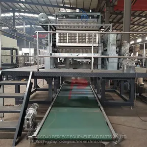 China 1000-7000 Pieces per Hour Small Egg Tray Machine Automatic Paper Pulp Box Tray Molding Making Machine Manufacturer thumbnail-3