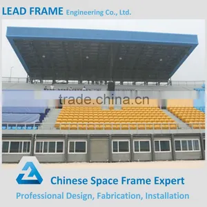 Large Span Steel Truss For Football Stadium Beachers thumbnail-4